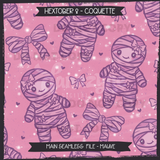 Hextober #8 COQUETTE Seamless Files & Matching PNGs
