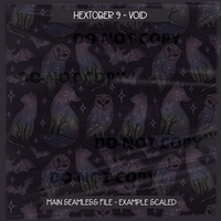 Hextober #9 VOID Seamless Files & Matching PNGs