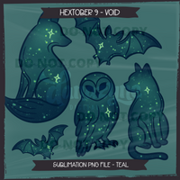 Hextober #9 VOID Seamless Files & Matching PNGs