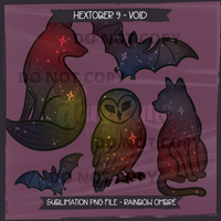 Hextober #9 VOID Seamless Files & Matching PNGs