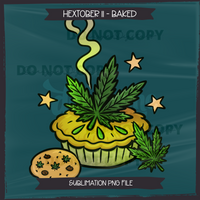 Hextober #11 BAKED Seamless Files & Matching PNGs