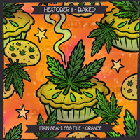 Hextober #11 BAKED Seamless Files & Matching PNGs