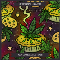 Hextober #11 BAKED Seamless Files & Matching PNGs