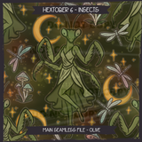 Hextober #6 INSECTS Seamless Files + Matching PNGs