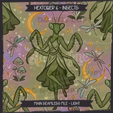 Hextober #6 INSECTS Seamless Files + Matching PNGs