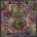 Hextober #6 INSECTS Seamless Files + Matching PNGs