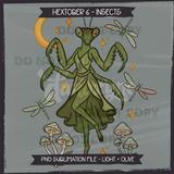 Hextober #6 INSECTS Seamless Files + Matching PNGs