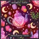 Hextober #25 TEAPOT Seamless Files + Matching PNGs