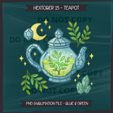 Hextober #25 TEAPOT Seamless Files + Matching PNGs