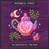 Hextober #25 TEAPOT Seamless Files + Matching PNGs