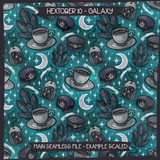 Hextober #10 GALAXY Seamless Files + Matching PNGs