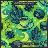 Hextober #10 GALAXY Seamless Files + Matching PNGs