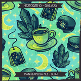 Hextober #10 GALAXY Seamless Files + Matching PNGs