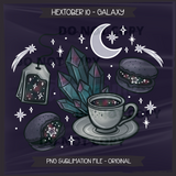 Hextober #10 GALAXY Seamless Files + Matching PNGs