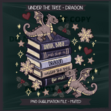 Under The Tree - Dragon Seamless Files + Matching PNGs