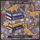 Under The Tree - Dragon Seamless Files + Matching PNGs