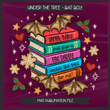 Under The Tree - Bat Boy Seamless Files + Matching PNGs