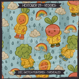 Dec Original Sketch Mysteries Seamless Files + PNGs