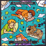 Sleepy Mystery Gang Seamless File + Matching PNGs