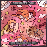 Sleepy Mystery Gang Seamless File + Matching PNGs