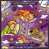 Sleepy Mystery Gang Seamless File + Matching PNGs