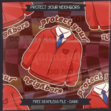 PROTECT YOUR NEIGHBORS - FREEBIE Seamless Files & Matching PNG
