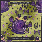 Dragon Teller Seamless File + Matching PNGs