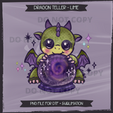 Dragon Teller Seamless File + Matching PNGs