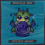 Dragon Teller Seamless File + Matching PNGs