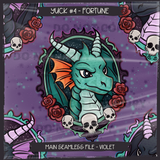YUCK #4 FORTUNE Seamless Files + Matching PNGs