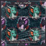 YUCK #4 FORTUNE Seamless Files + Matching PNGs