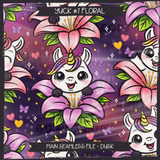 YUCK #7 FLORAL Seamless Files + Matching PNGs