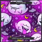 Sleepy Boos Seamless File + Matching PNGs