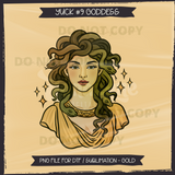 YUCK #9 GODDESS Seamless Files + Matching PNGs