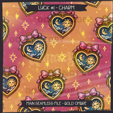 LUCK #1 CHARM Seamless Files + Matching PNGs