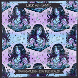 LUCK #3 SPRITE Seamless Files + Matching PNGs