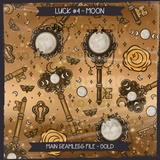 LUCK #4 MOON Seamless Files + Matching PNGs