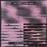 Cat Stripe Seamless File COORD Packs