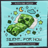 Sleepy Mine Creeper Seamless File + Matching PNGs