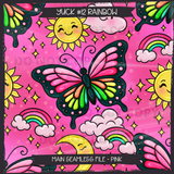 YUCK #12 RAINBOW Seamless Files + Matching PNGs