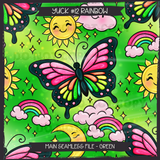 YUCK #12 RAINBOW Seamless Files + Matching PNGs