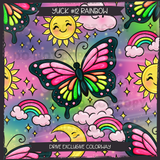 YUCK #12 RAINBOW Seamless Files + Matching PNGs