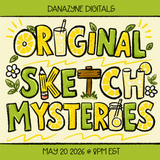 May Original Sketch Mysteries Seamless Files + PNGs
