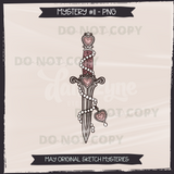May Original Sketch Mysteries Seamless Files + PNGs