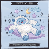 May Original Sketch Mysteries Seamless Files + PNGs