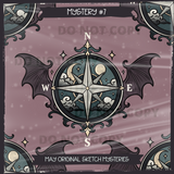 May Original Sketch Mysteries Seamless Files + PNGs