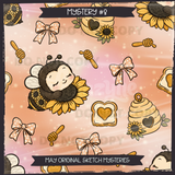 May Original Sketch Mysteries Seamless Files + PNGs