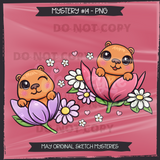 May Original Sketch Mysteries Seamless Files + PNGs
