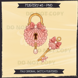 May Original Sketch Mysteries Seamless Files + PNGs
