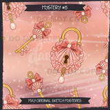 May Original Sketch Mysteries Seamless Files + PNGs